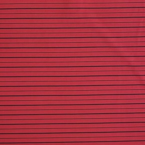 Adidas Golf Men's Classic Red Stripe Polo Shirt Top   - Picture 9 of 11